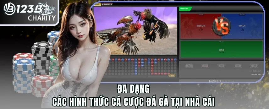 Đa dạng các hình thức cá cược đá gà tại nhà cái